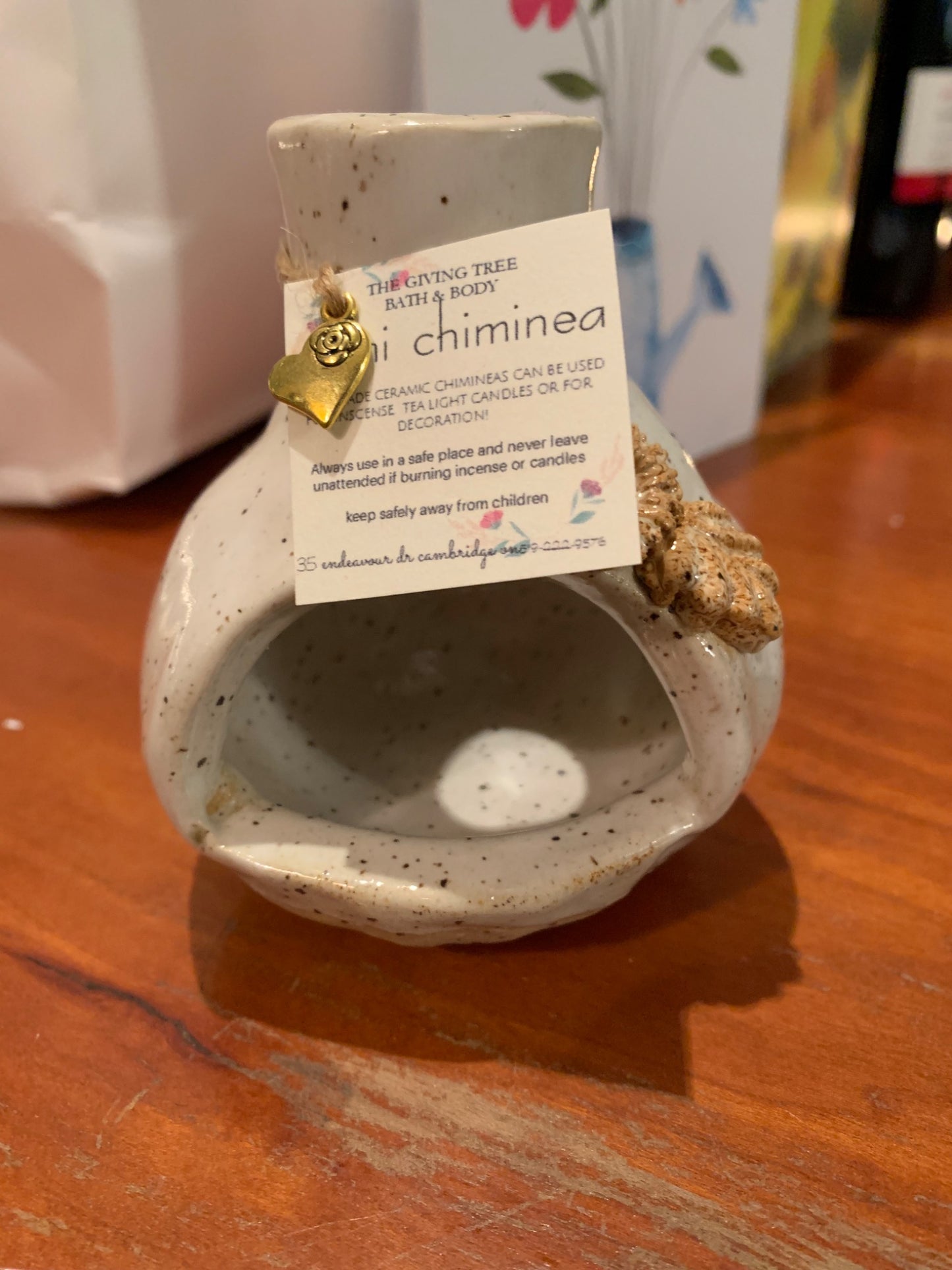 TGT Small Ceramic Chiminea #0009 - 1