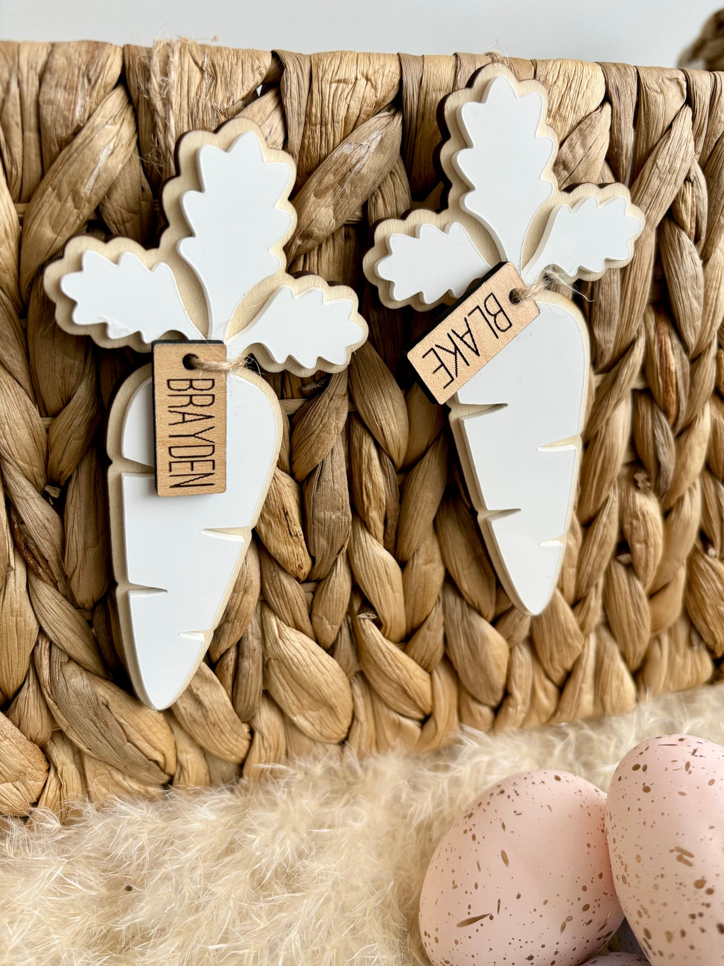 CARROT EASTER TAGS