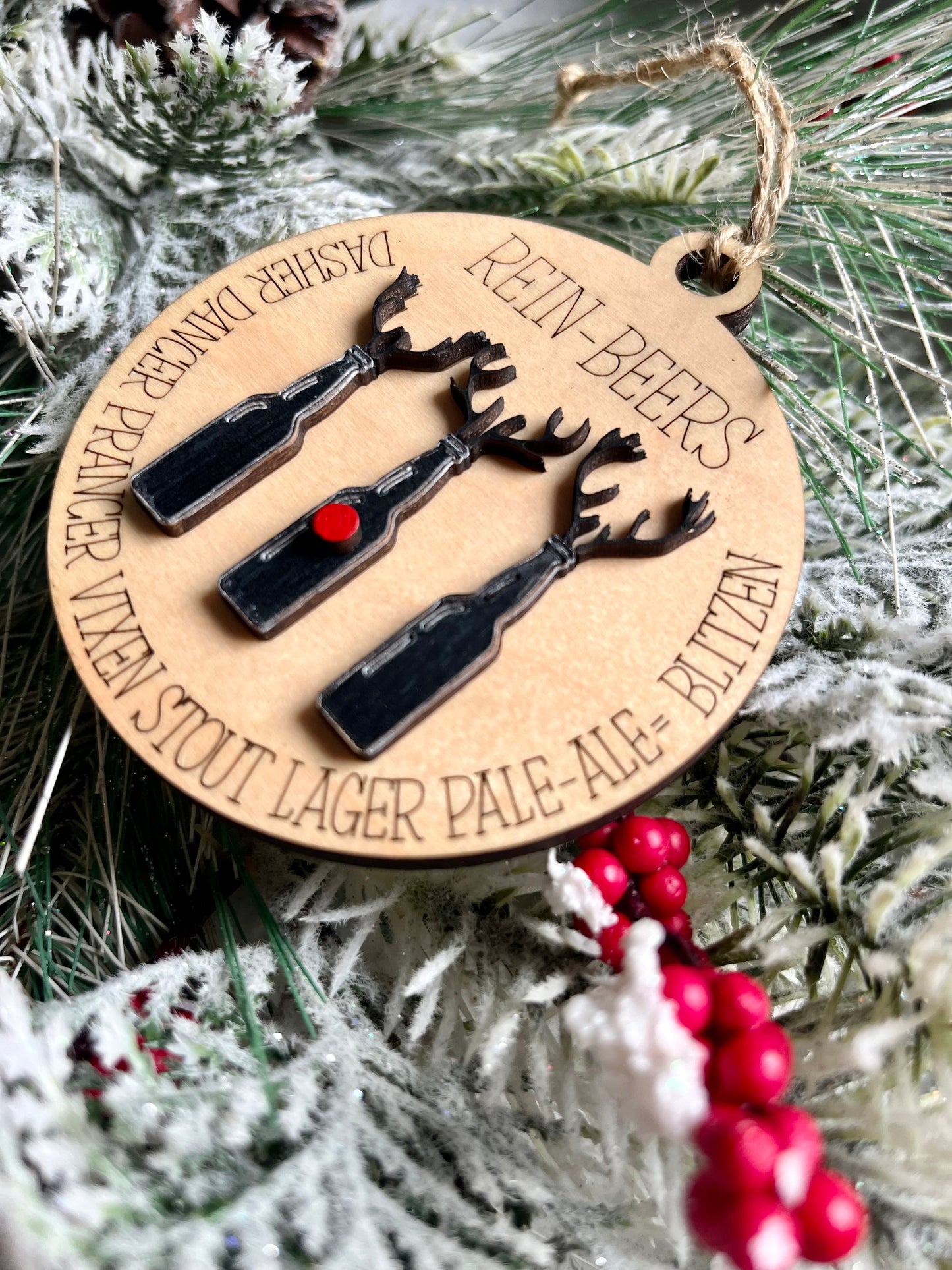 REIN-BEERS ORNAMENT