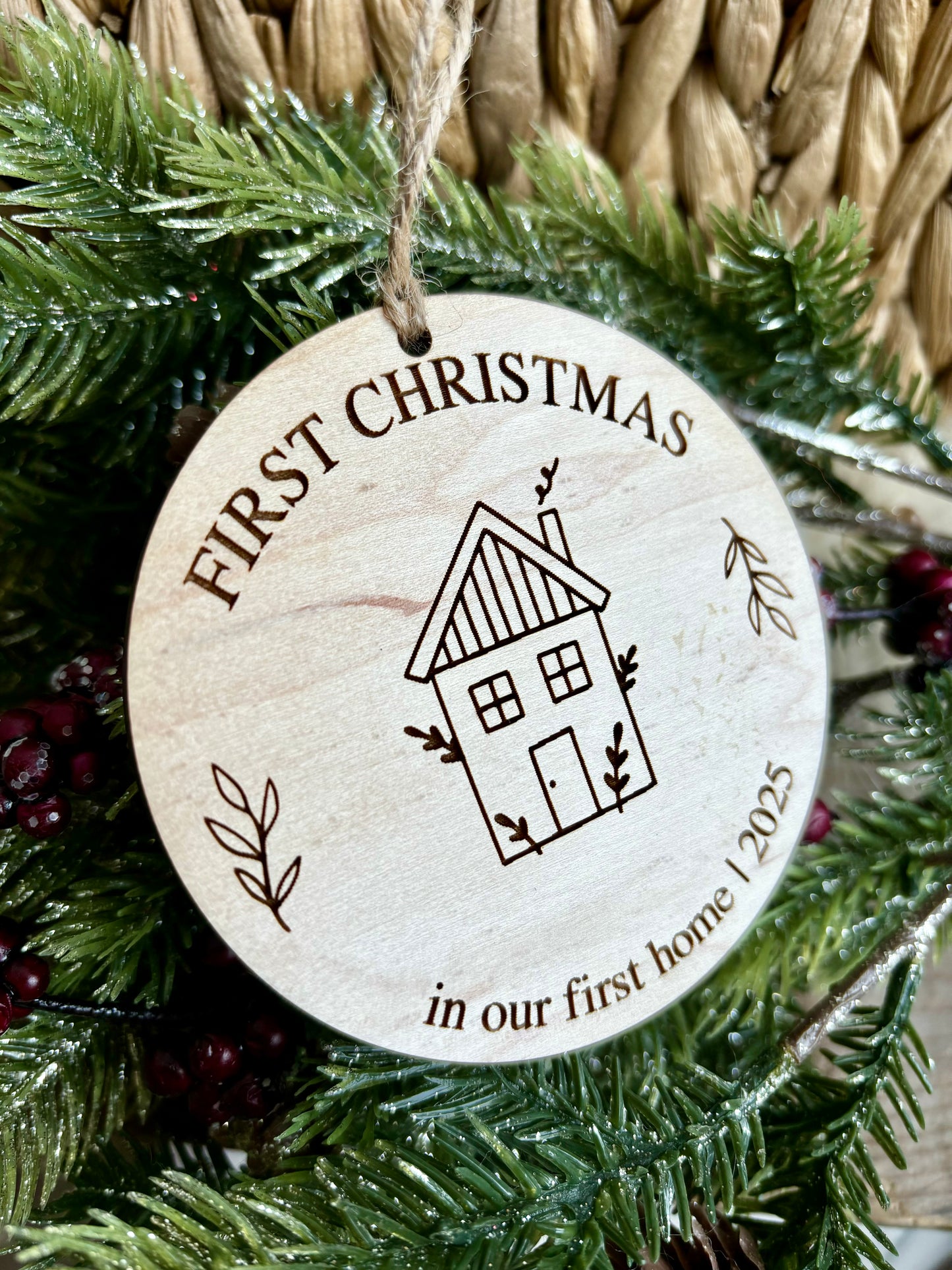 FIRST CHRISTMAS IN OUR FIRST HOME | OUR NEW HOME 2024 ORNAMENTS