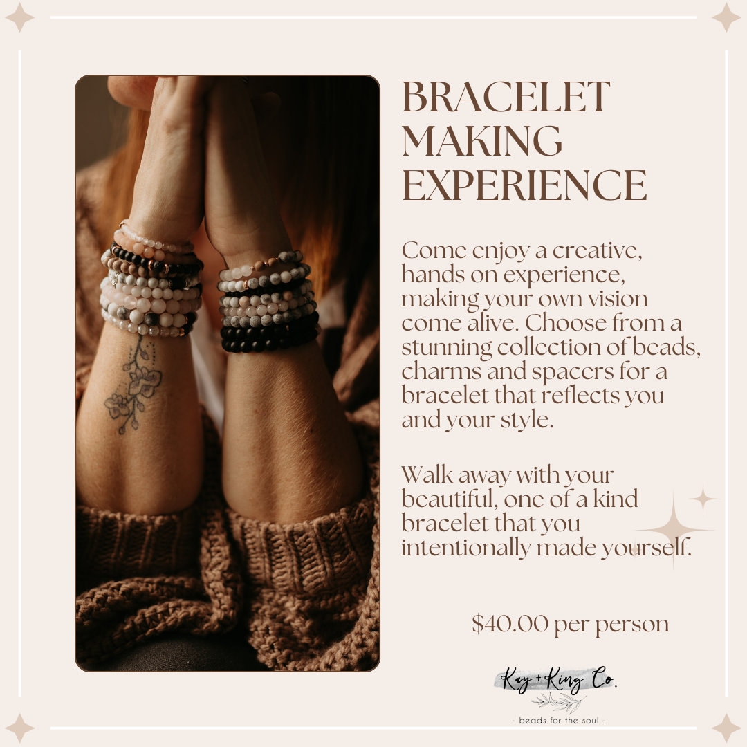 BRACELET MAKING WORKSHOP