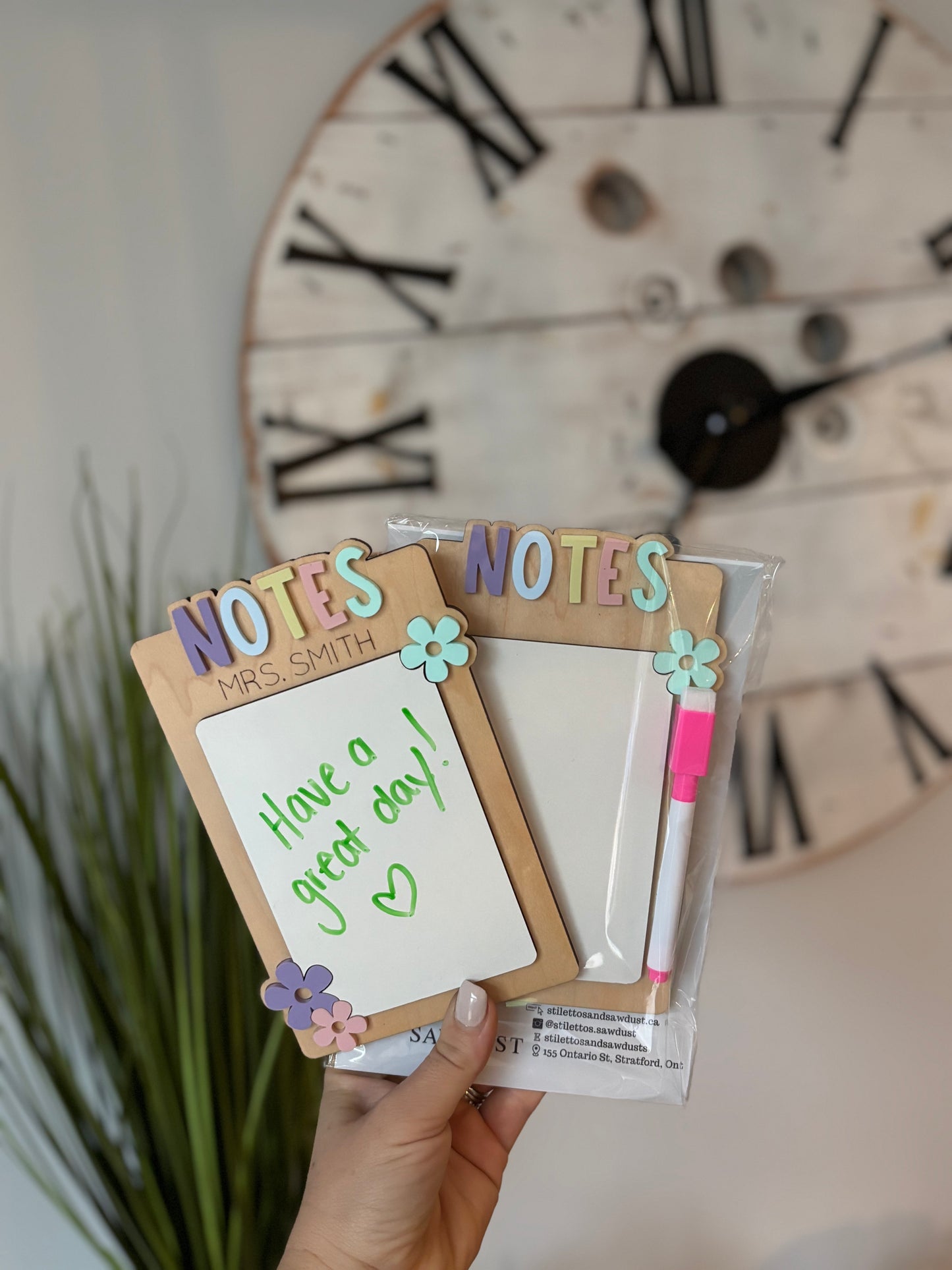 NOTES WHITEBOARD