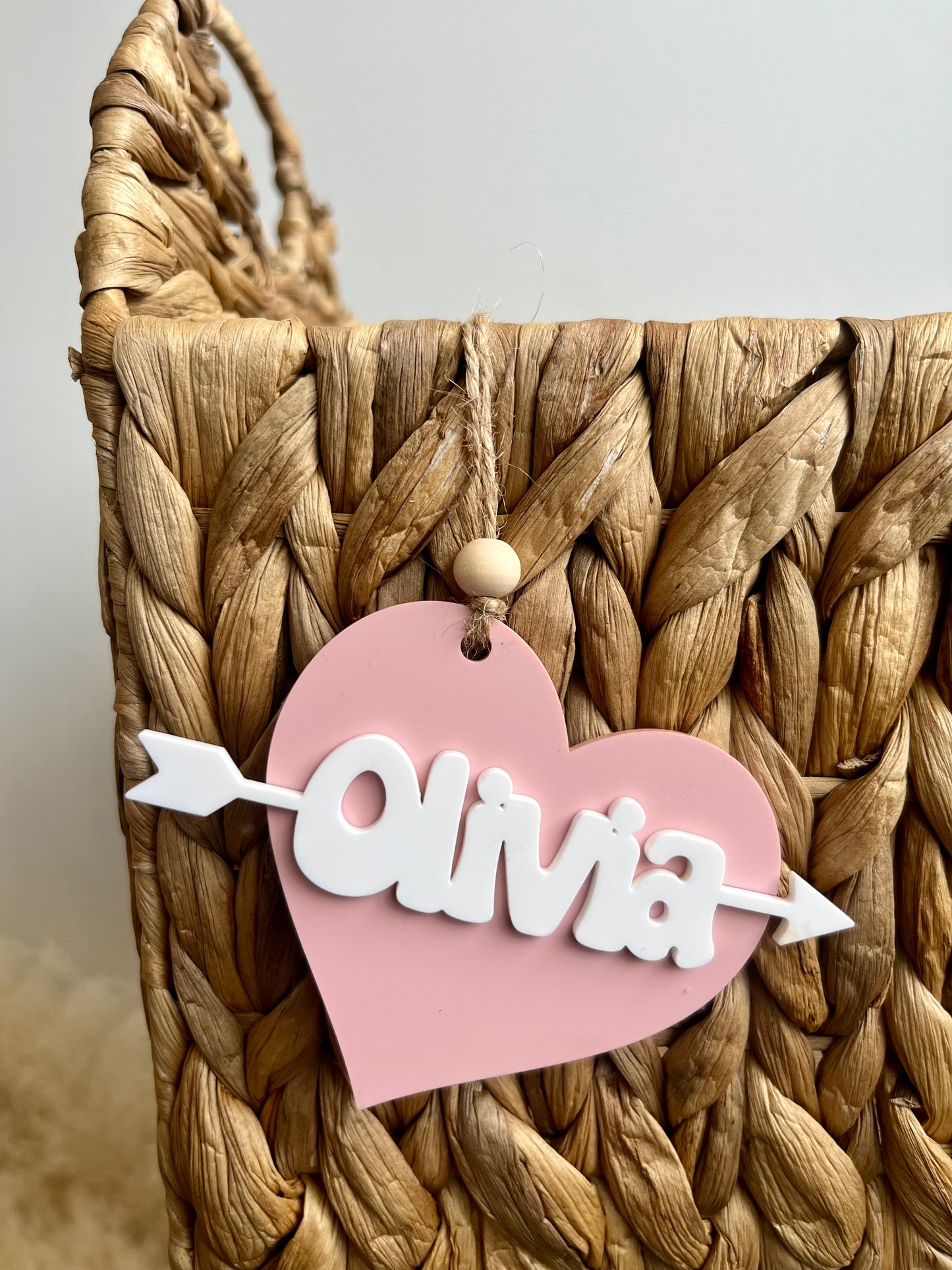 VALENTINE’S BASKET TAGS - PERSONALIZED