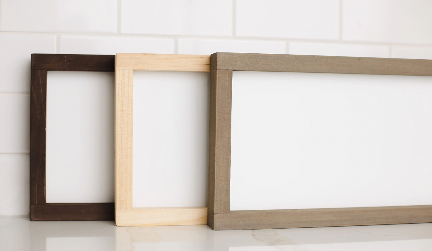 12" x 16" FRAMED SIGN