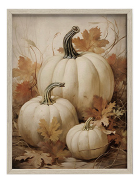 PUMPKIN WALL ART / K54803
