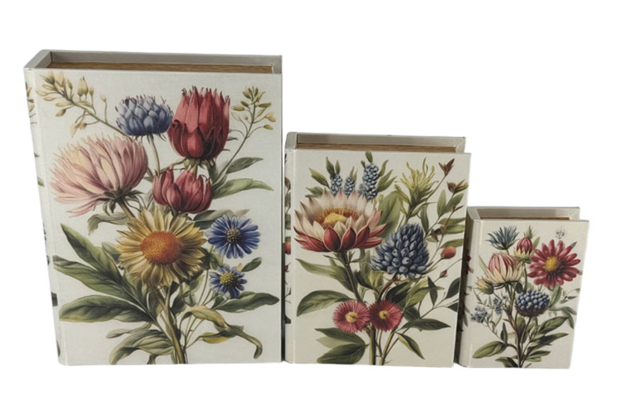 FLORAL BOX BOOKS / K59222 *