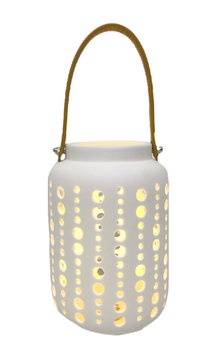 LED CERAMIC LANTERN / K59524 *