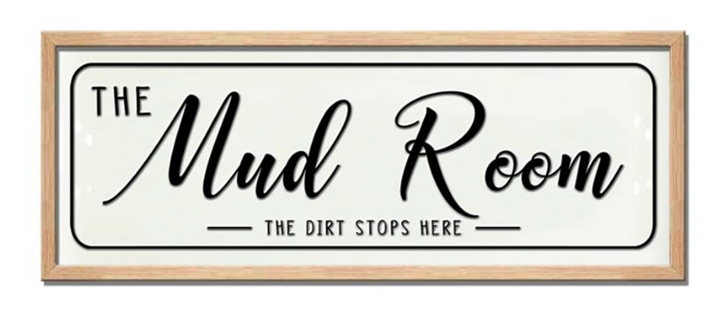 THE MUD ROOM SIGN / S745 *