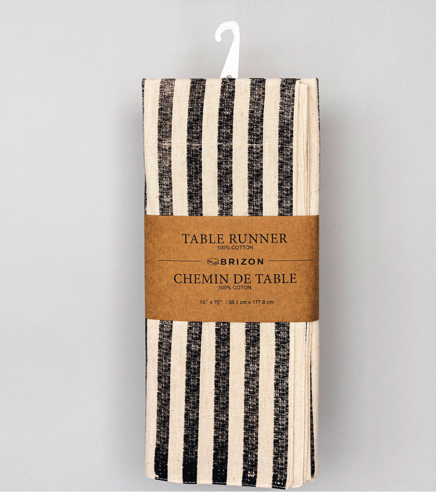 FLAX TABLE RUNNER / F282R