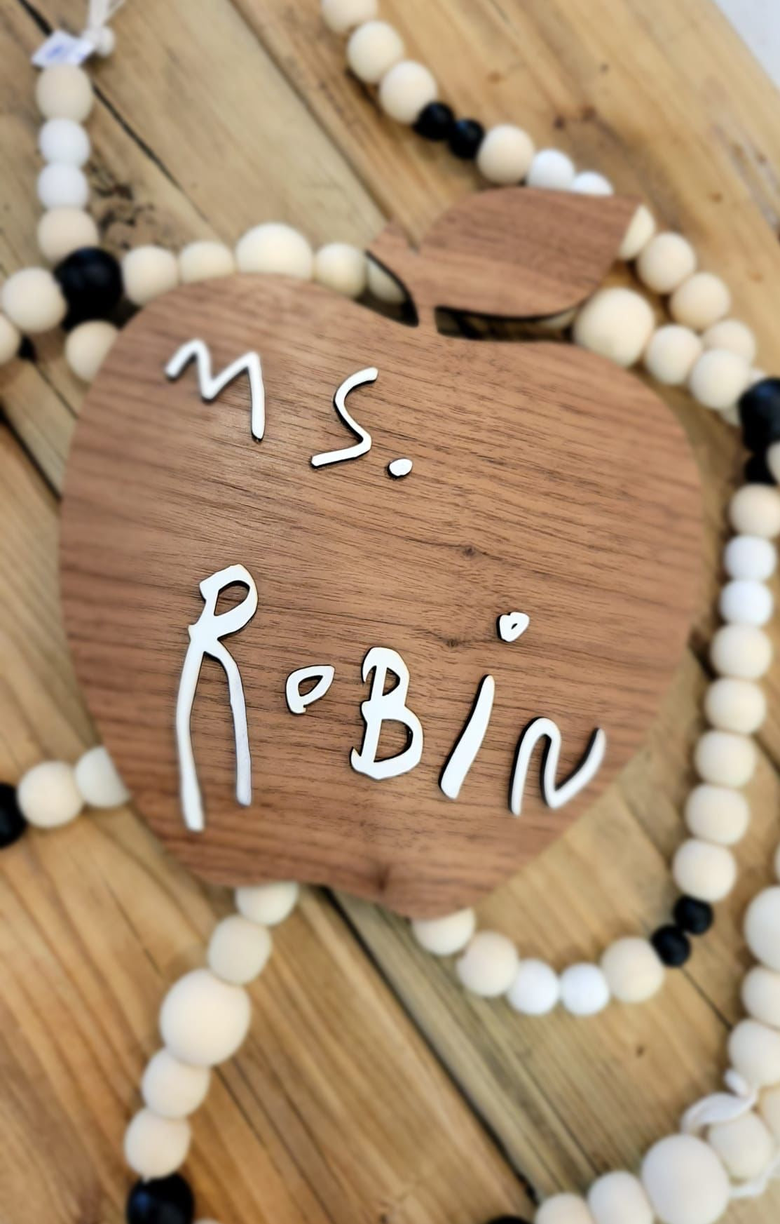 TEACHER APPLES / TRACED WRITING APPLES