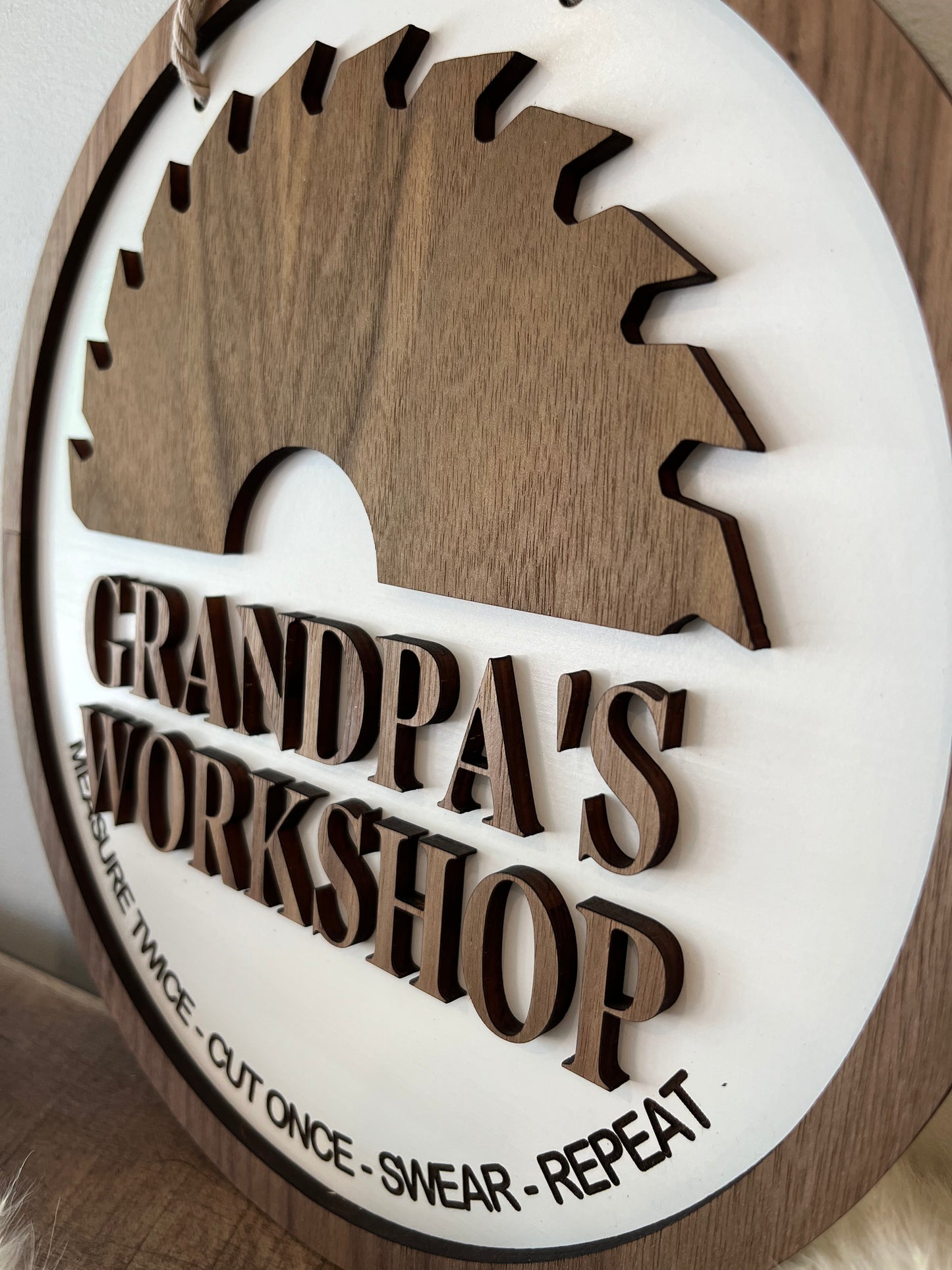 WORKSHOP SAW SIGN