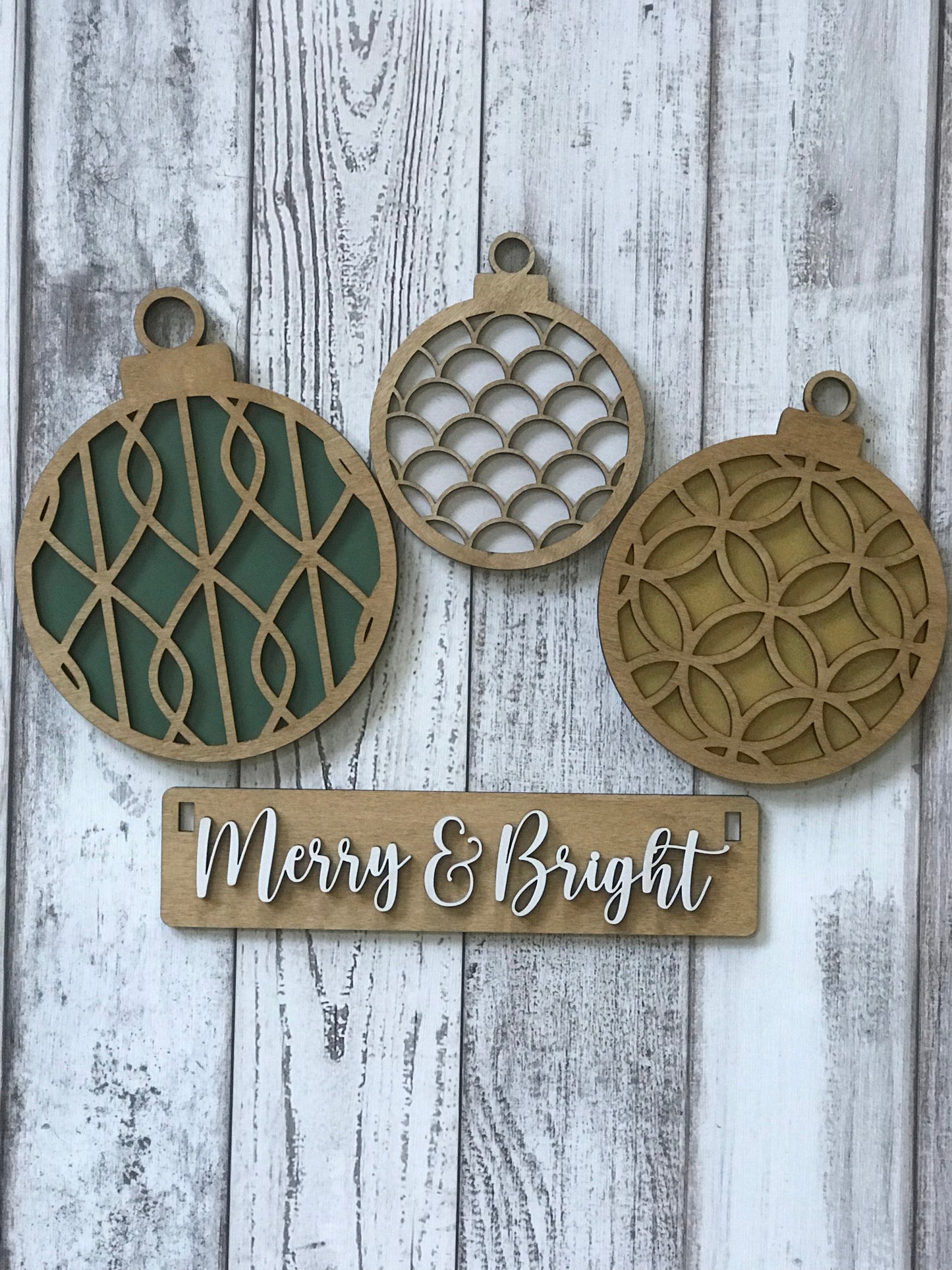 CHRISTMAS ORNAMENTS INTERCHANGEABLE WAGON DIY