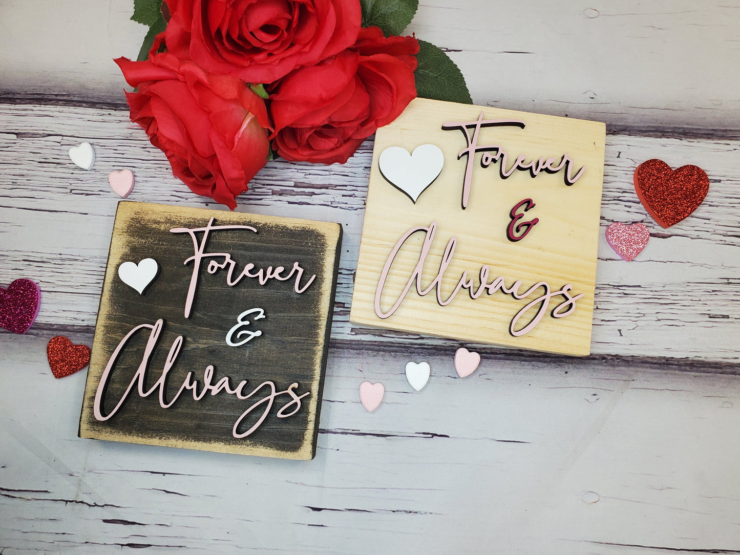 FOREVER & ALWAYS / 6" SHELF SITTER