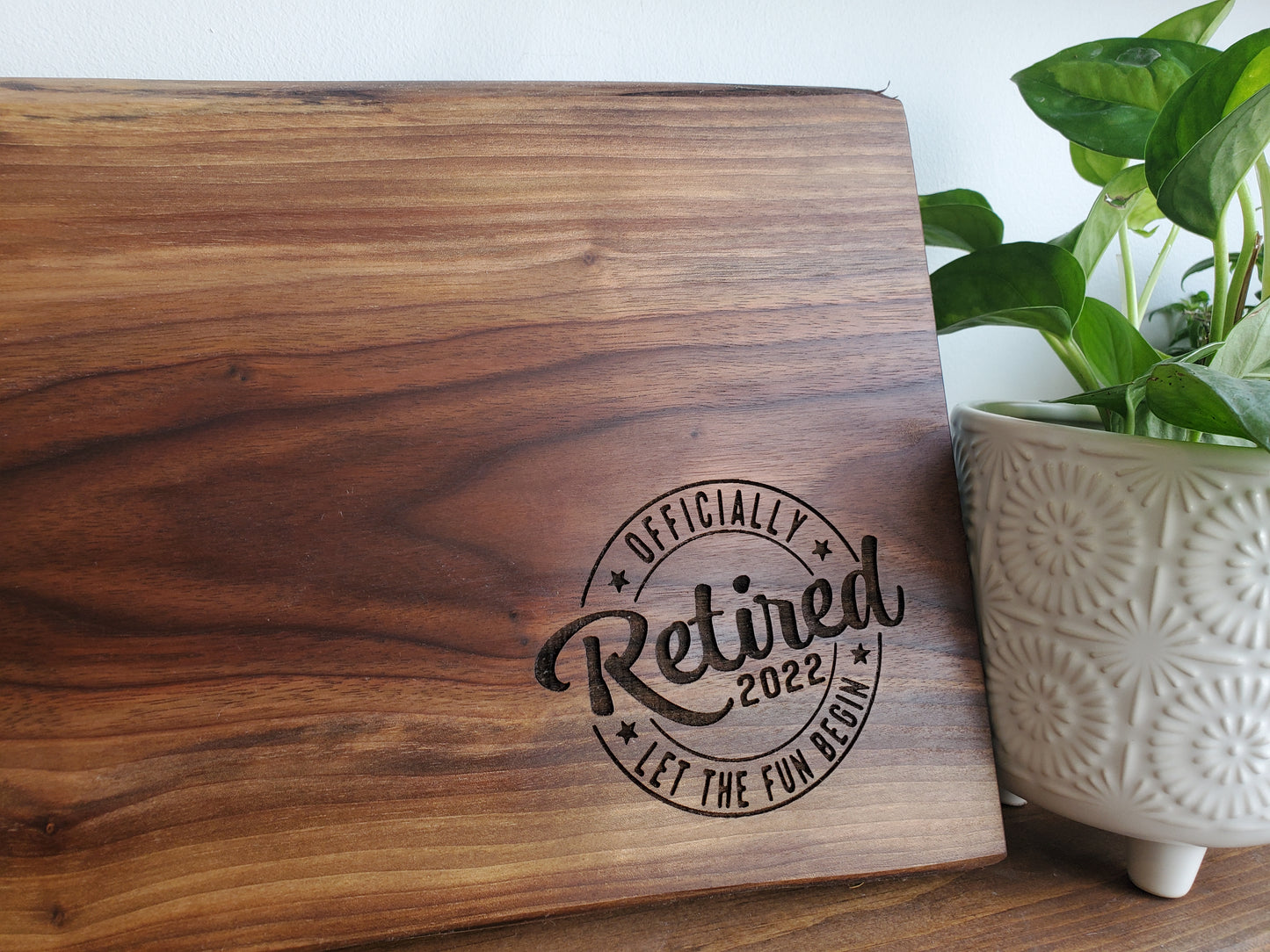 RETIREMENT CHARCUTERIE BOARD