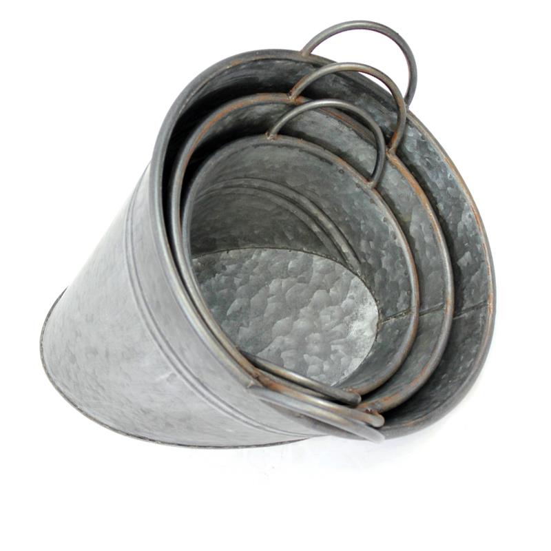 HALF PAIL PLANTER / K21917 *