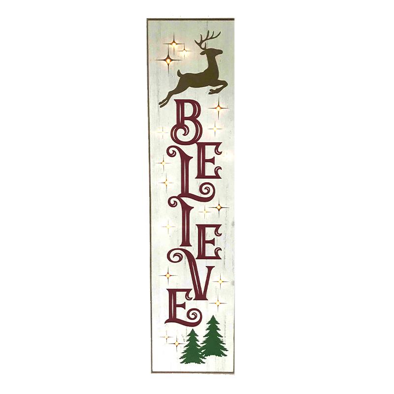 BELIEVE LED SIGN / K42663
