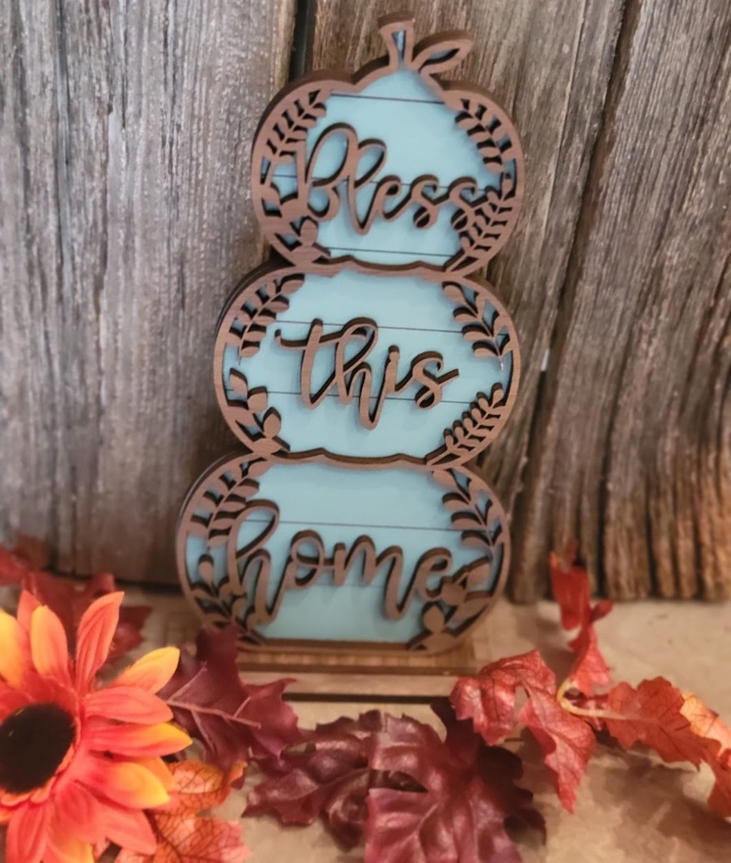 STACKED PUMPKINS / ST