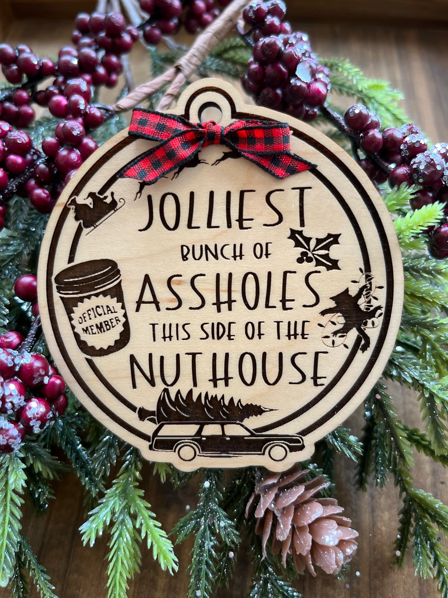 JOLLIEST BUNCH ORNAMENT