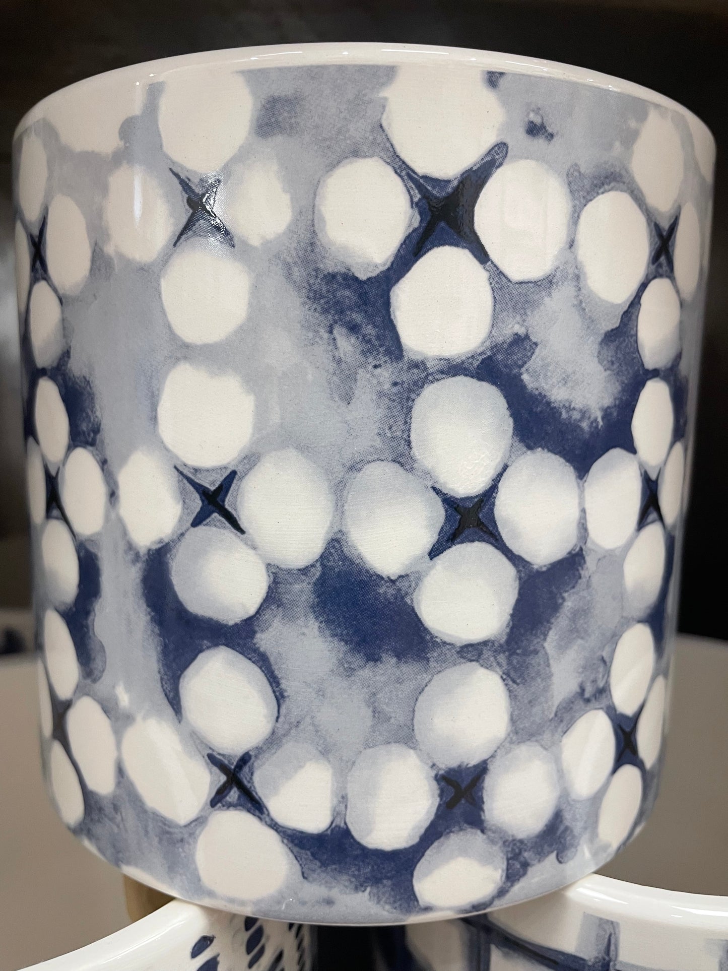 4 PATTERN BLUE WITH LEGS / S205