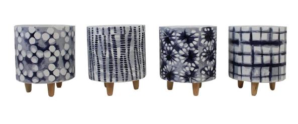 4 PATTERN BLUE WITH LEGS / S205