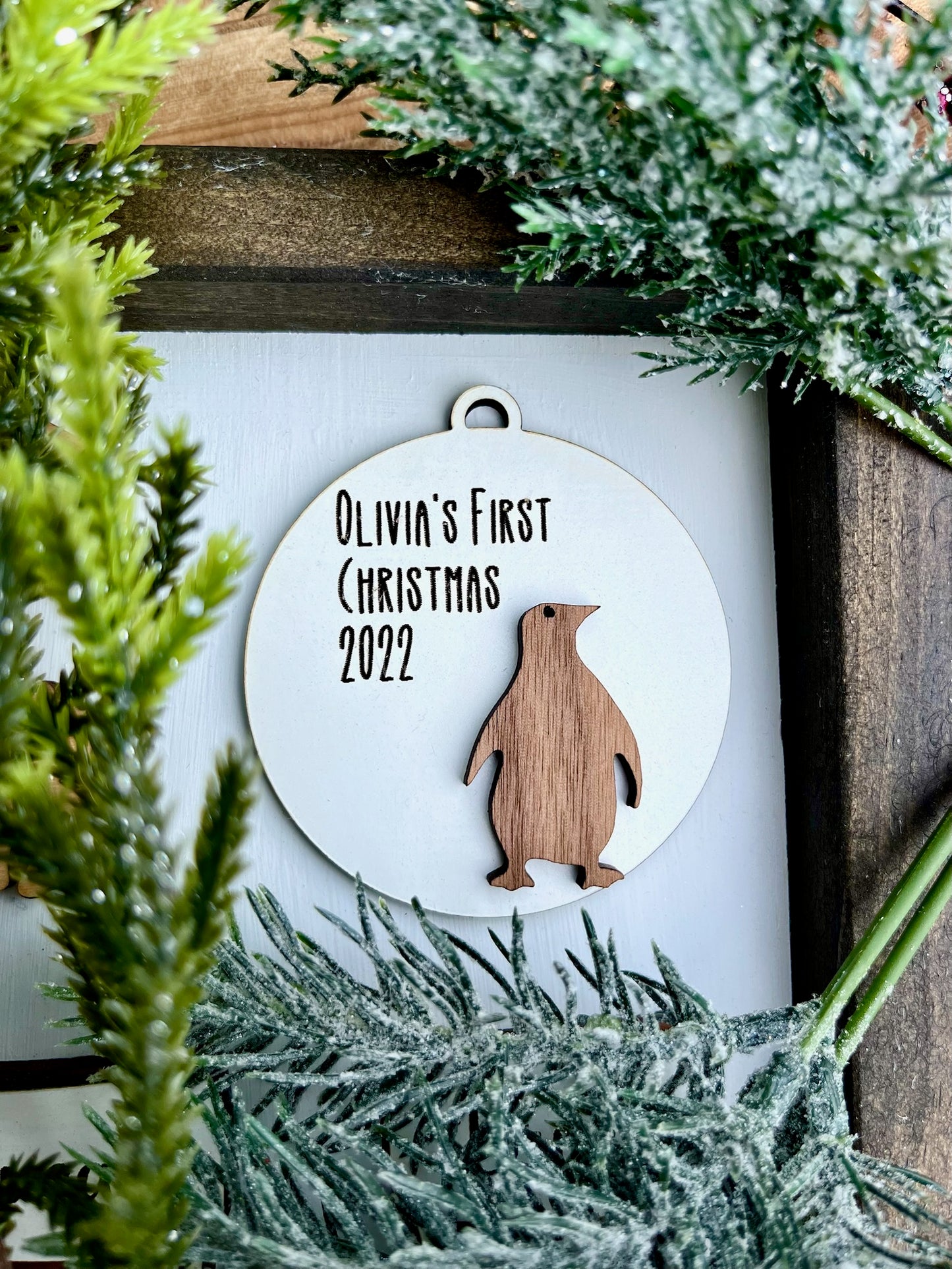 BABYS FIRST CHRISTMAS ORNAMENTS - PERSONALIZED