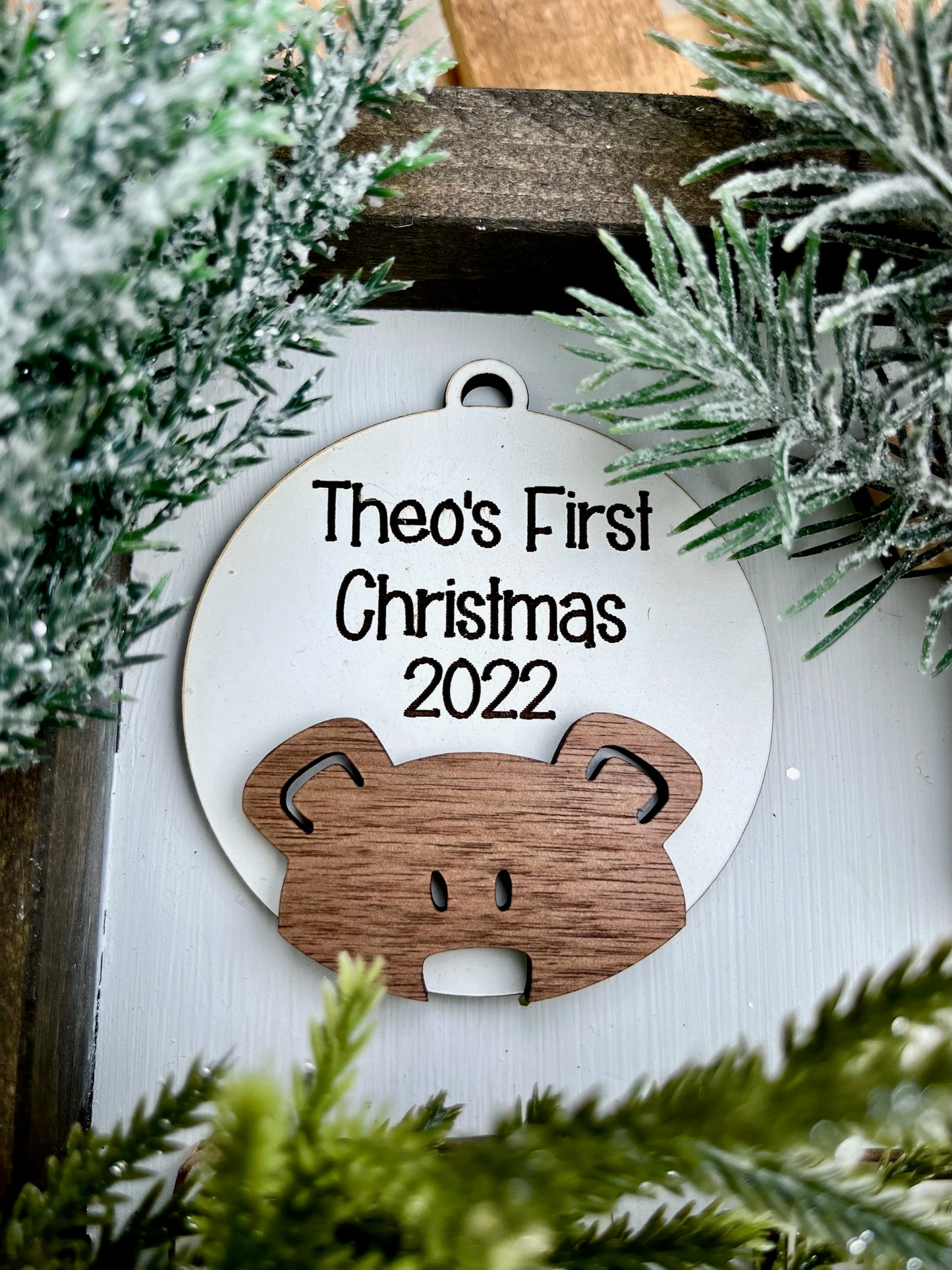 BABYS FIRST CHRISTMAS ORNAMENTS - PERSONALIZED