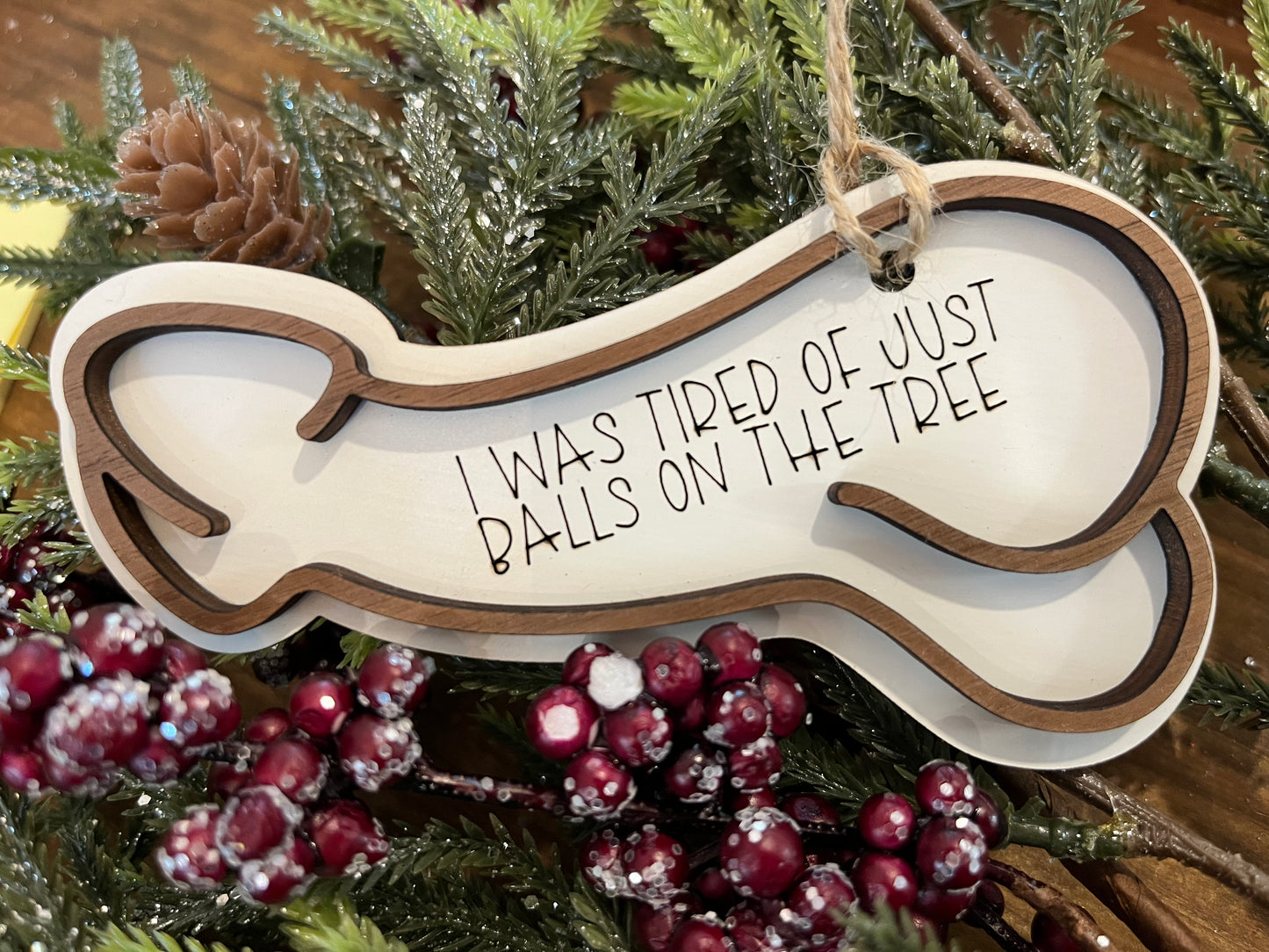 PENIS CHRISTMAS ORNAMENTS