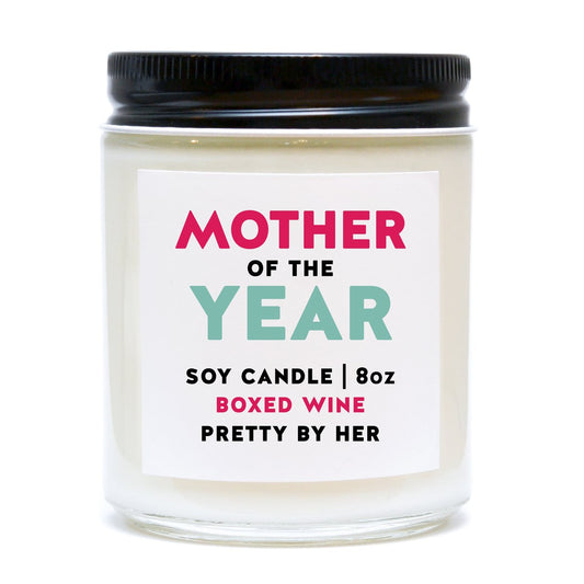 MOTHER OF THE YEAR CANDLE