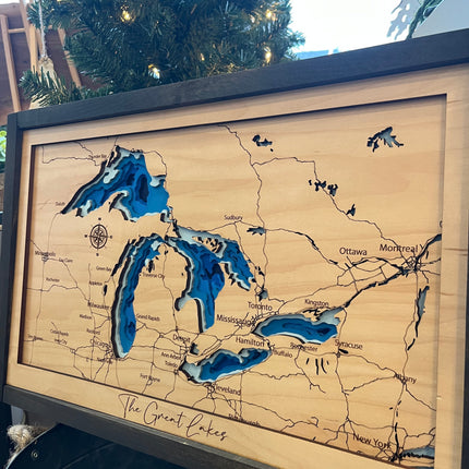 LAYERED LAKE MAPS