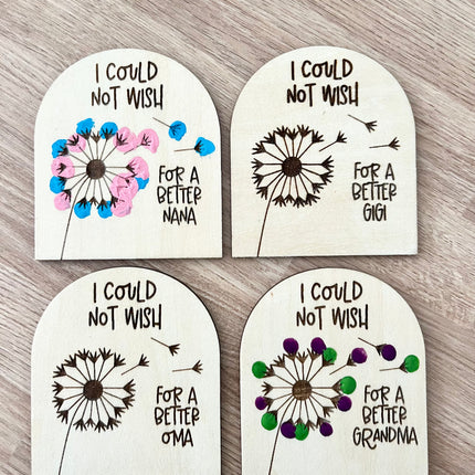 I COULD NOT WISH…FINGERPRINT MAGNET