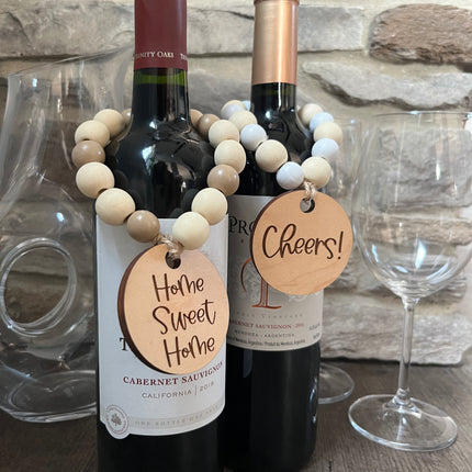BEADED WINE GARLAND