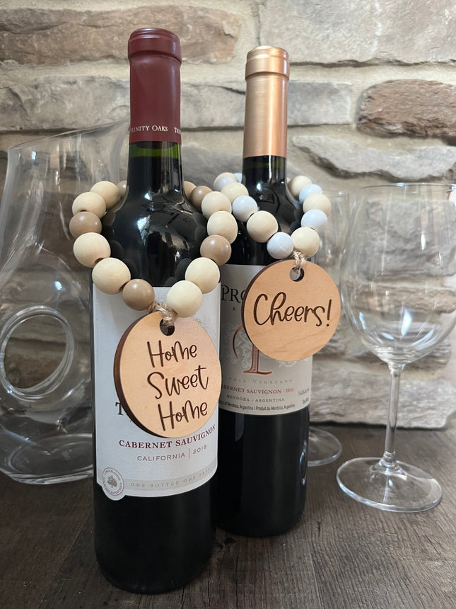 BEADED WINE GARLAND