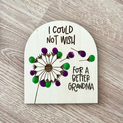 I COULD NOT WISH…FINGERPRINT MAGNET