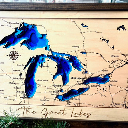 LAYERED LAKE MAPS