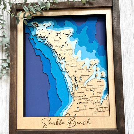 LAYERED LAKE MAPS
