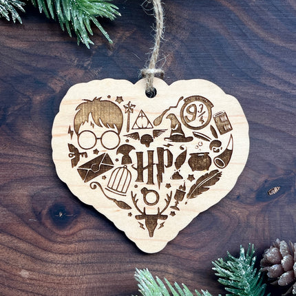 HARRY POTTER HEART ORNAMENT