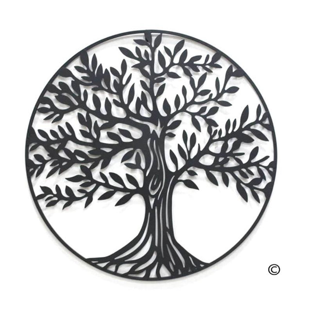 BLACK METAL TREE OF LIFE / K21817 *