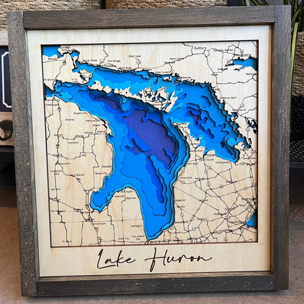 LAYERED LAKE MAPS
