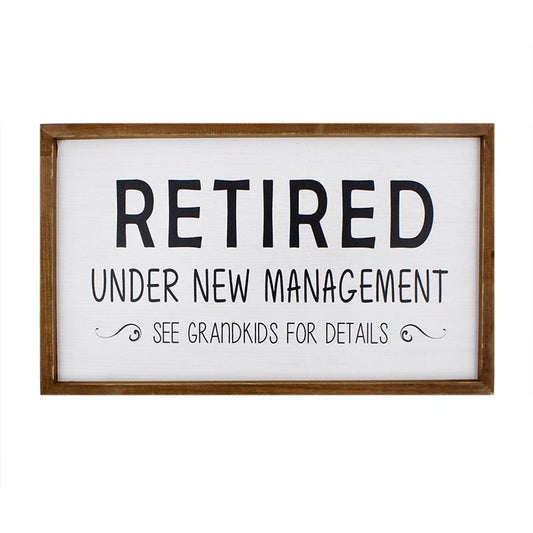 RETIRED UNDER NEW MANAGEMENT SIGN / K29658 *