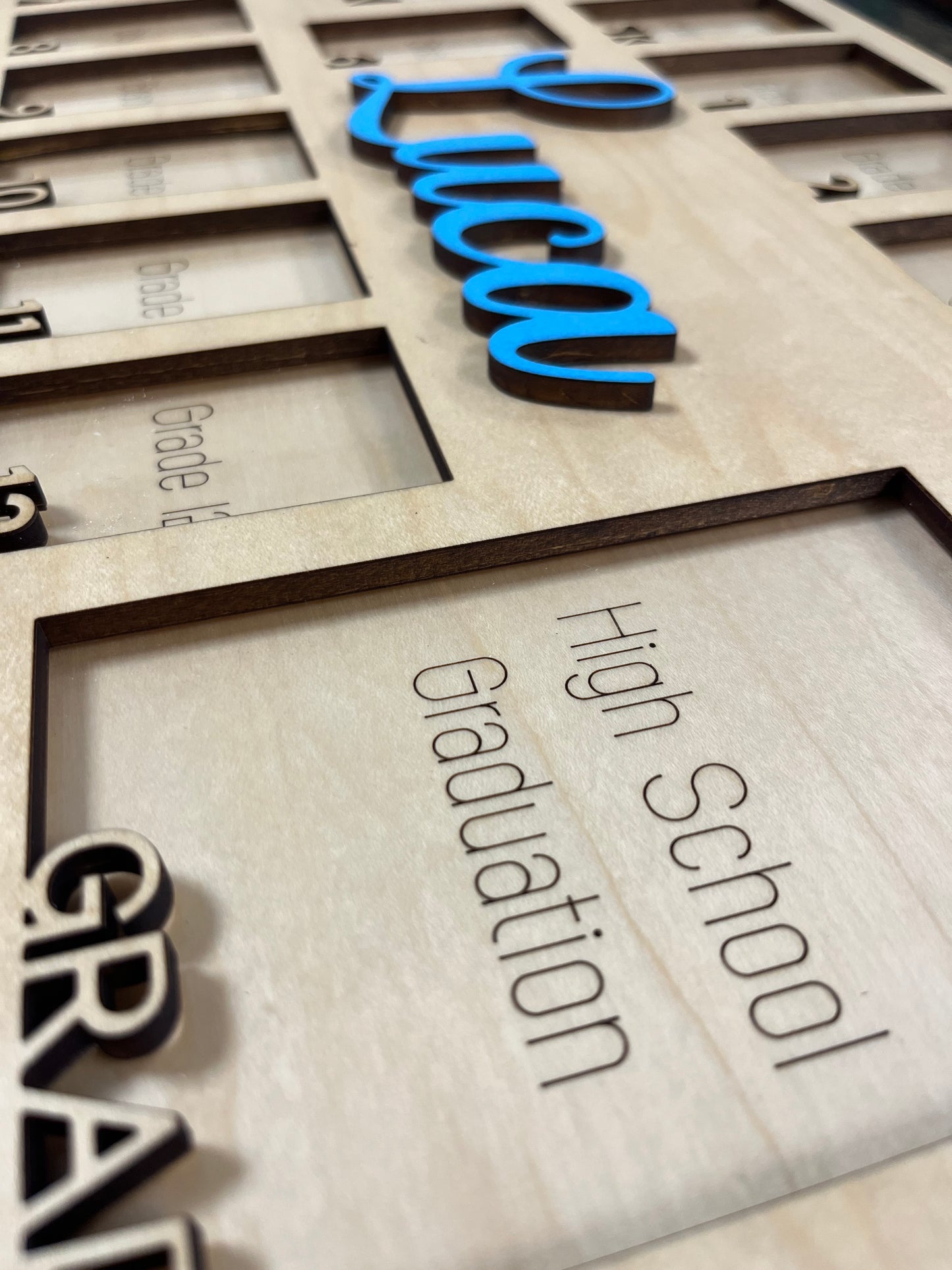 SCHOOL YEARS PICTURE FRAME – Stilettos & Sawdust