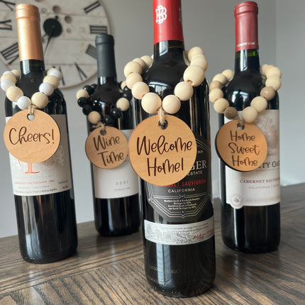 BEADED WINE GARLAND