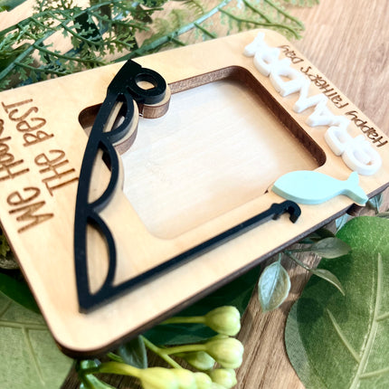 FATHER'S DAY MAGNET - WE HOOKED THE BEST