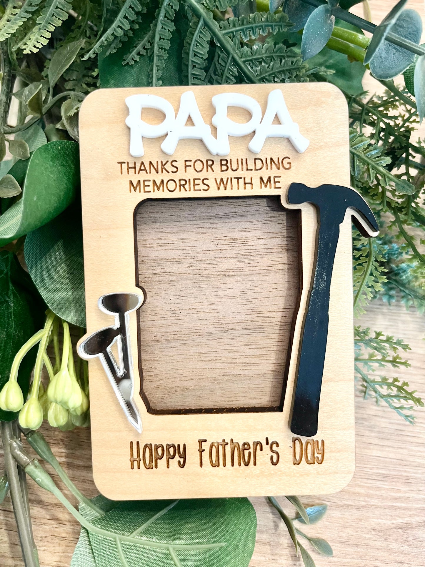 FATHER'S DAY MAGNET - BUILDING MEMORIES