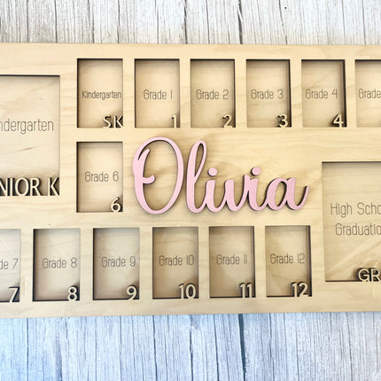 SCHOOL YEARS PICTURE FRAME