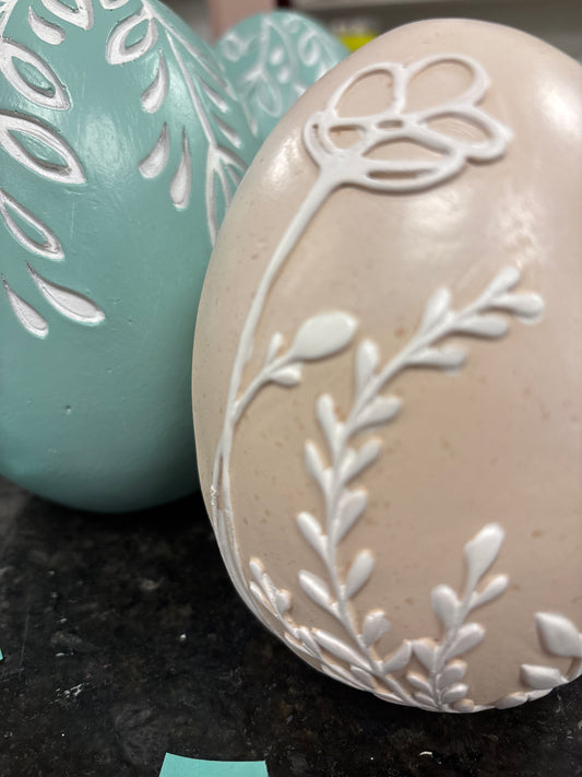 PAINTED EGG DECOR
