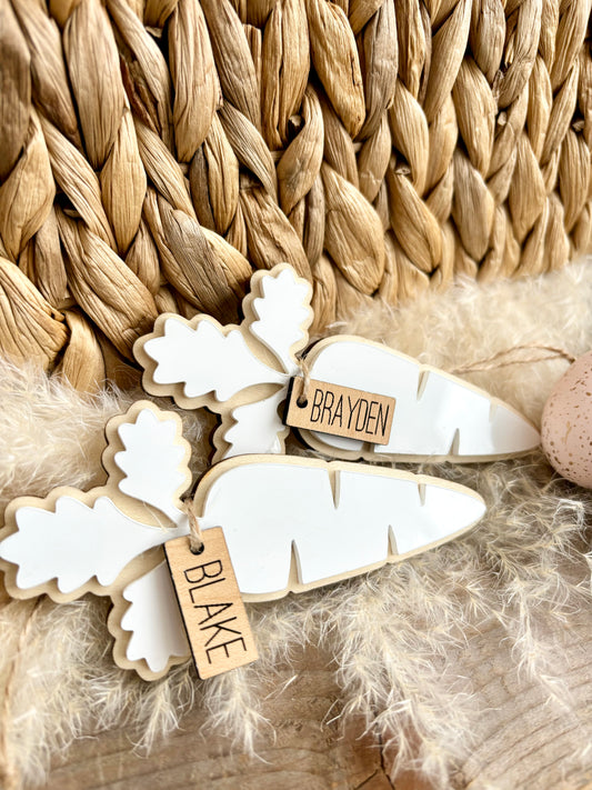 CARROT EASTER TAGS