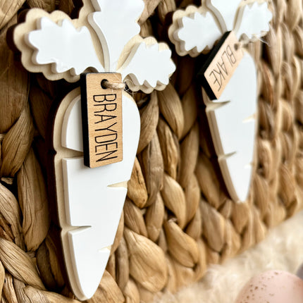 CARROT EASTER TAGS