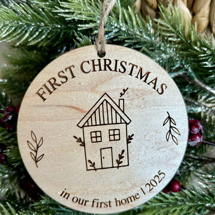 FIRST CHRISTMAS IN OUR FIRST HOME | OUR NEW HOME 2024 ORNAMENTS