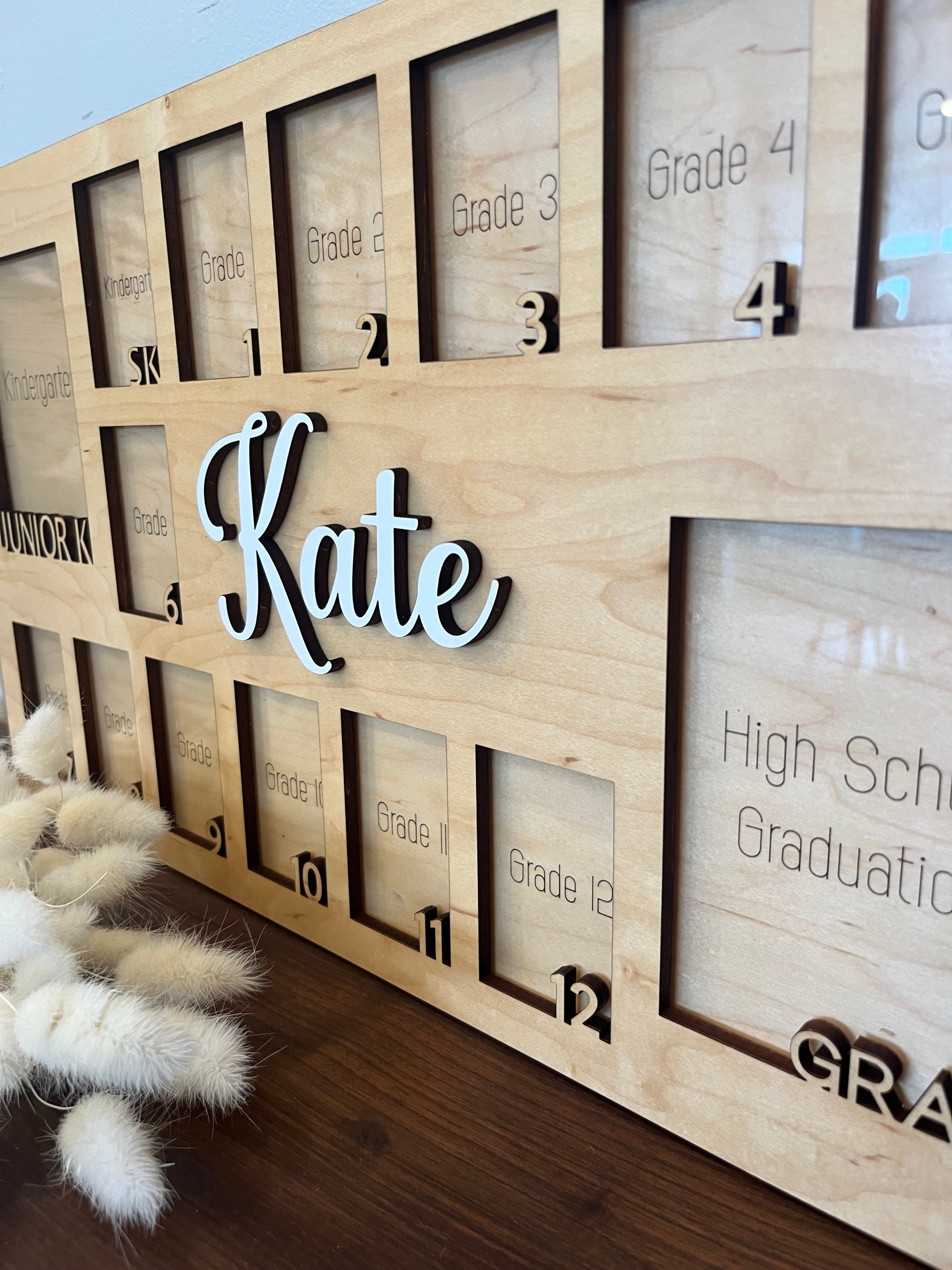 SCHOOL YEARS PICTURE FRAME – Stilettos & Sawdust