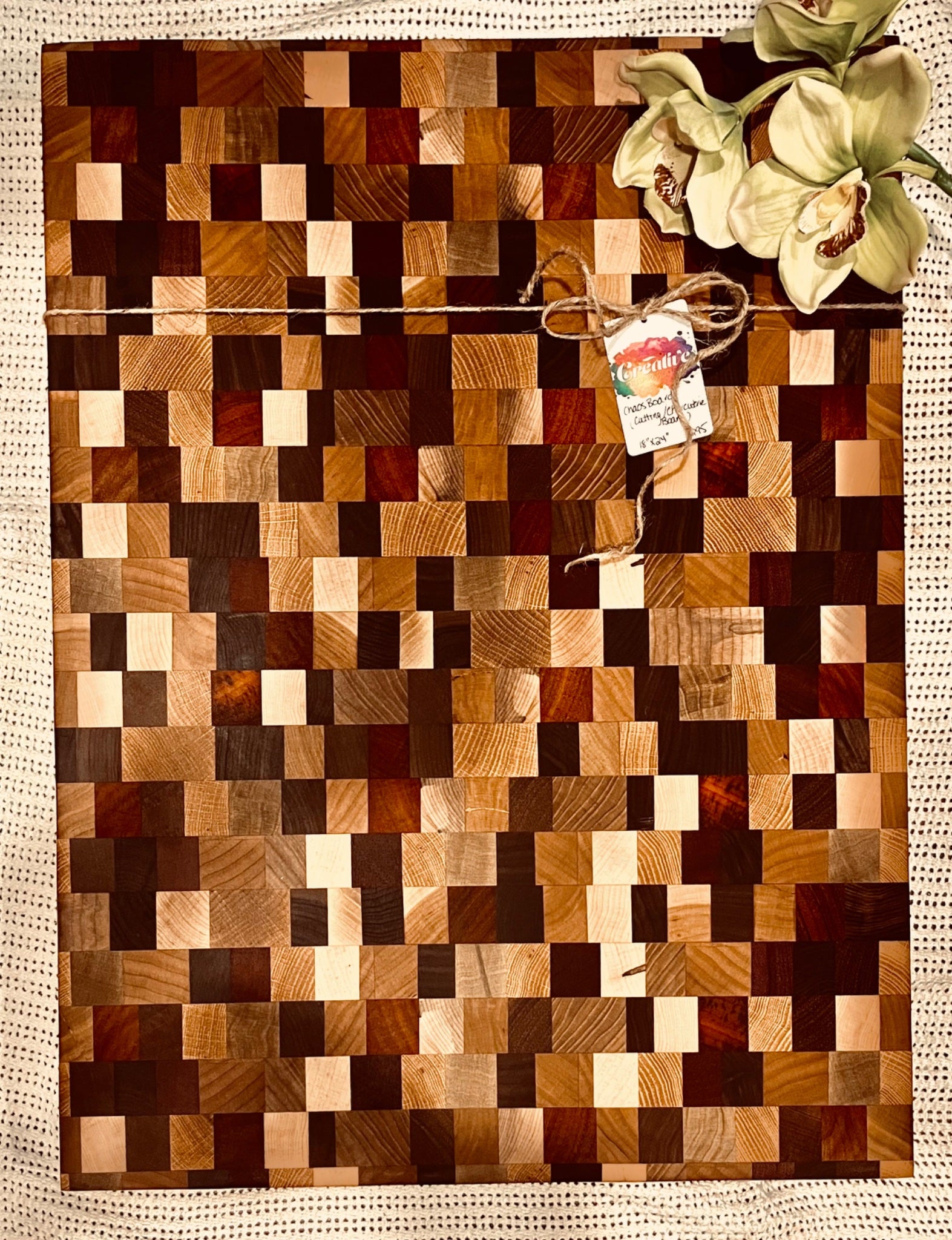 CI7-1008- Chaos cutting/charcuterie board 18”x24” - 1